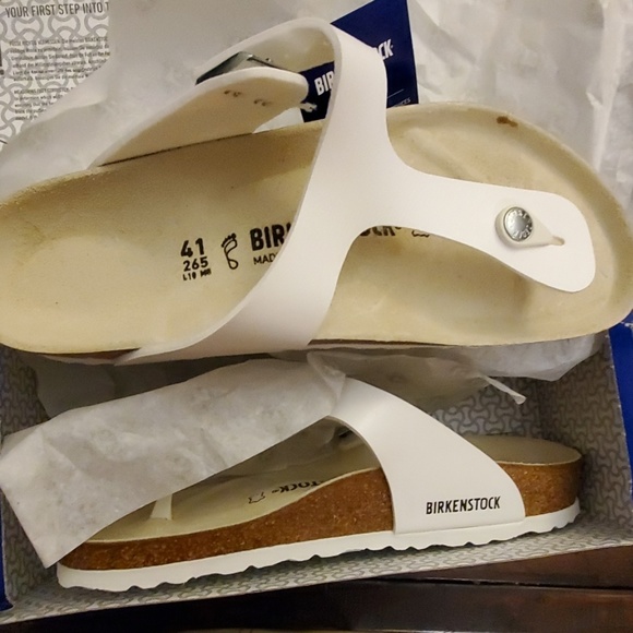 Birkenstock Shoes - Birkenstock Gizeh BS White Women